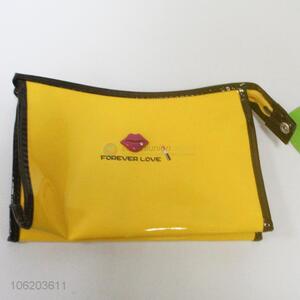 Excellent quality custom logo waterproof pu makeup bag