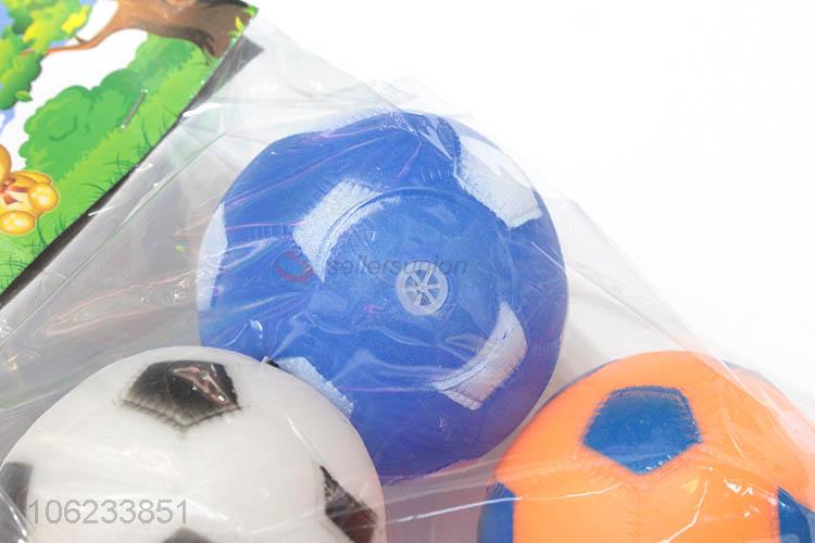 Hot Selling 6Pcs Silicone Football Toy For Children