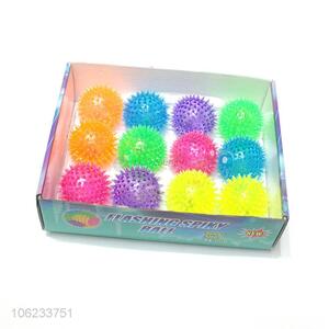 Best Sale Flashing Spiky Ball Children Plastic Toys Ball