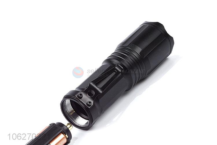 Suitable price outdoor aluminium alloy long distance clip flashlight