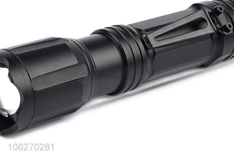 Latest style high power aluminum alloy clip flashlight