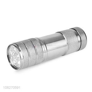 Popular design strong light aluminum alloy led torch flashlight