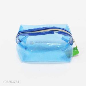 Superior quality fashion transparent pvc cosmetic bag