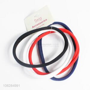 Premium quality hair accessories thin cotton hair rings