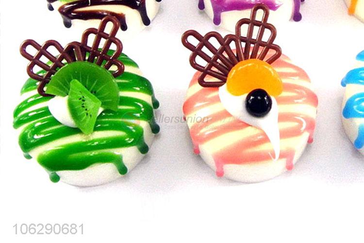 New Products Simulated PU Dessert Food Model
