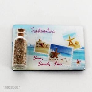 Cheap spanish fuerteventura sun sand fun design fridge magnet