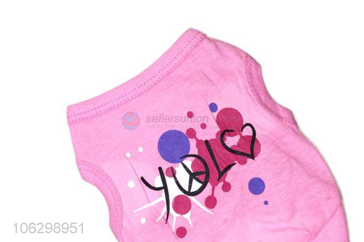 Popular Cotton Pet Vest Fashion Pet Clothes