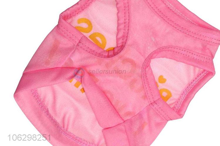 Best Selling Cotton Pet Clothes Dog Vest