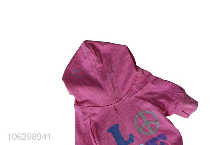 Custom Cotton Hoodie Fashion Coat For Pet