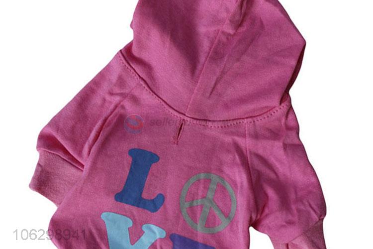 Custom Cotton Hoodie Fashion Coat For Pet