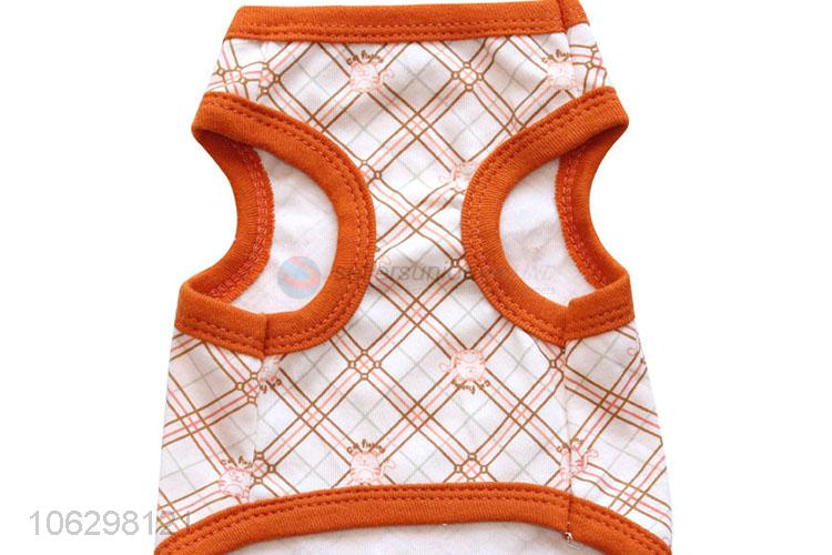 New Style Pet Cotton Waistcoat Fashion Dog Clothes