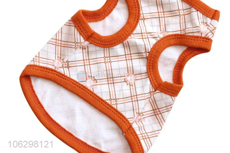 New Style Pet Cotton Waistcoat Fashion Dog Clothes