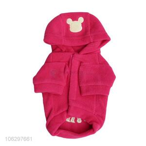 Cartoon Design Cotton Hoodie For Pet