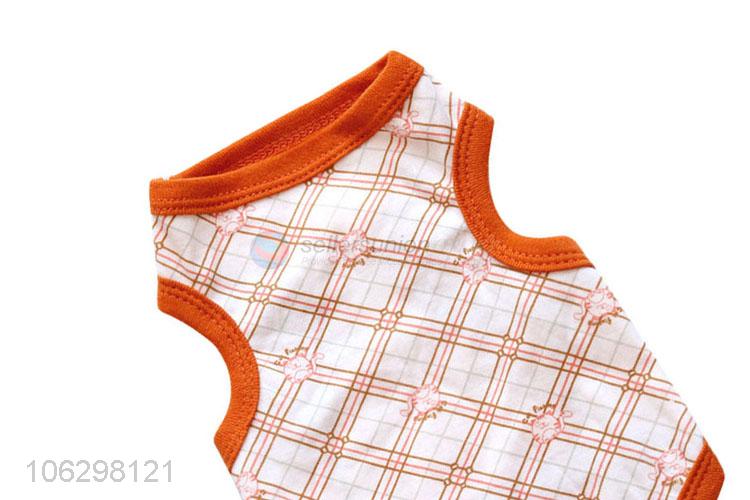 New Style Pet Cotton Waistcoat Fashion Dog Clothes