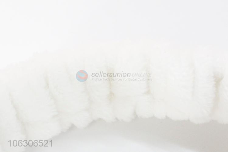 Factory Price Soft Flannel Make-Up Headband