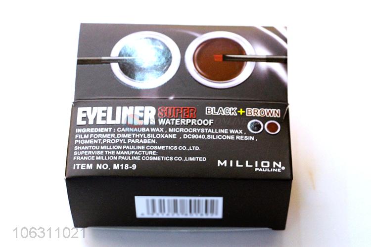 High Quality Super Waterproof 2 In 1 Eyeliner