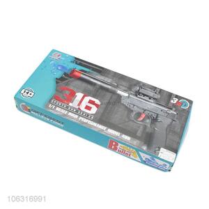 Popular design 3-in-1 plastic toy gun 316 model for kids