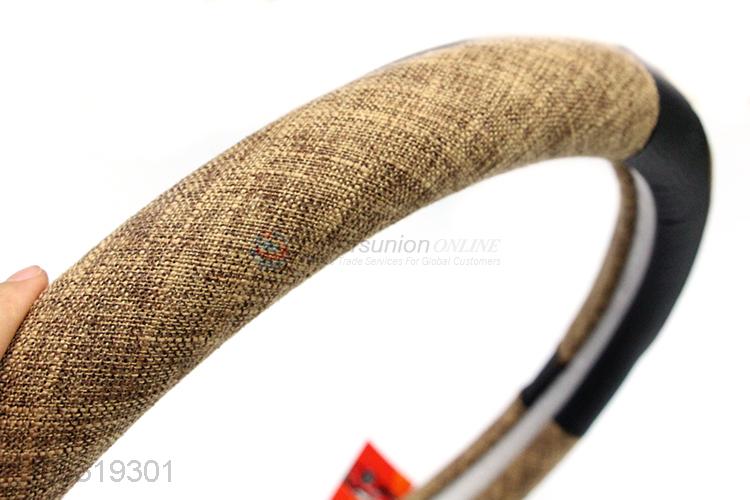 Superior quality rough hemp car steering wheel cover