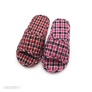 High Sales Open Toe Cotton Slippers Men Woman Household Slippers