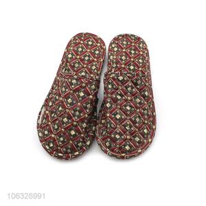 Latest Design Cotton Close Toe Very Warm Men Women Slippers