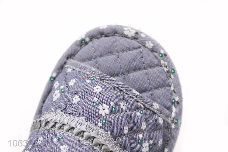 Top Selling Cotton Slippers Home Indoor Soft Slippers