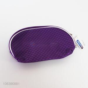 New arrival women rhombus makeup bag pu cosmetic bag