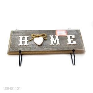 Good Sale Household Decoration Wall Hook Wooden Crafts