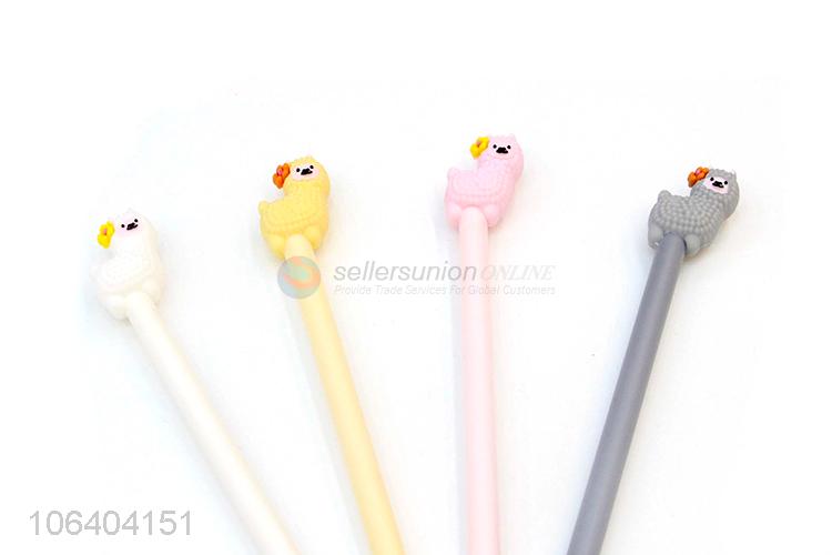 Cartoon Animal Design Gel Ink Pen Best Stationery