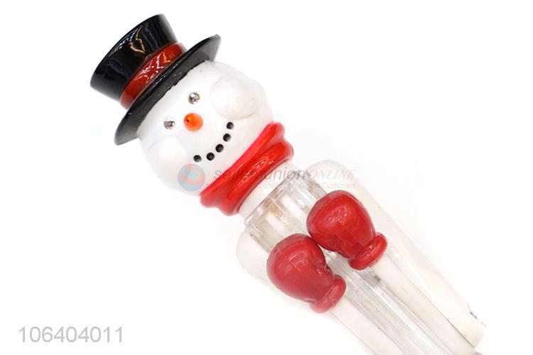 Lovely Design Snowman Shape Ball-Point Pen