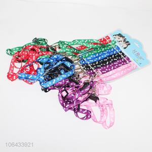 New products 12pcs fancy cute bone printing pet leashes