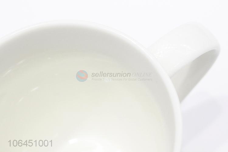 Top grade fruit decal ceramic mug with handle