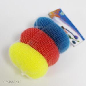 Premium quality plastic material colorful cleaning ball