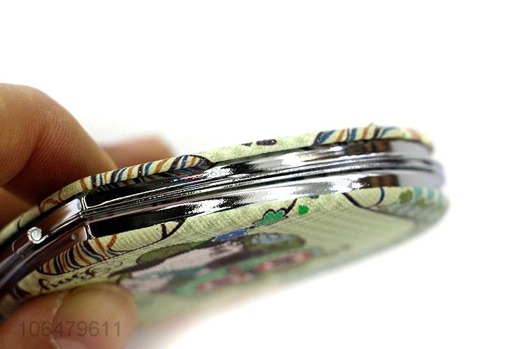 Custom Heart Shape Two-Sided Foldable Makeup Mirror