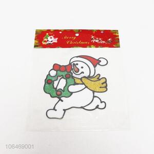 Best Sale Cartoon Christmas Decoration Window Sticker