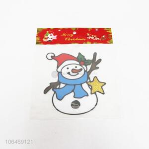 Newest Snowman Pattern Christmas Window Sticker