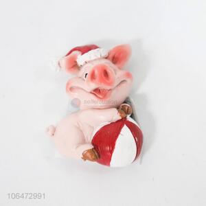 Best Quality Cartoon Pig Resin Fridge Magnet