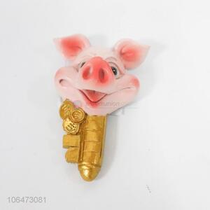 Good Sale Cartoon Pig Shape Fridge Magnet