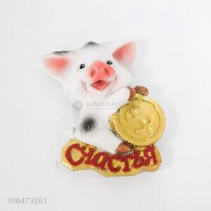 Hot Selling Pig Shape Fashion Fridge Magnet