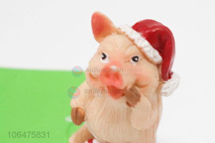 Cute Design Pig Shape Resin Decoration Ornament