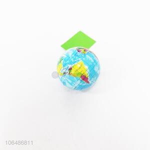 Unique design world map pattern bouncy balls for kids