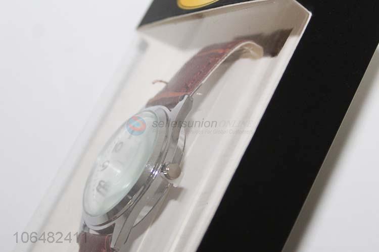 High sales men classic 35cm wristwatch with pu strap