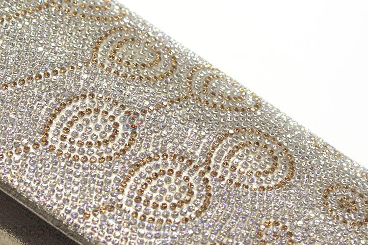 Top grade women rhinestones banquet clutch chain crossbody bag shoulder bag