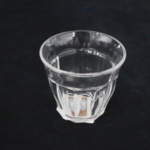 Family daily use transparent plastic cups tea cups