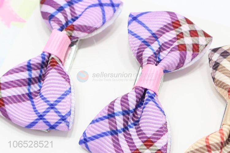 Factory Wholesale Cute Bow Kids Hairpins Set For Hair