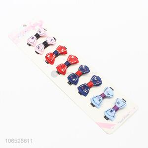 Best Price Children Hair Clip Bowkot Accessories Hairpins Set