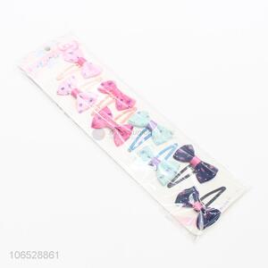 Wholesale Beautiful Bow Knot Baby Girl Hair Clip Set