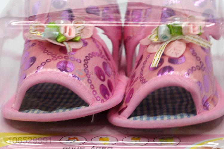 Best Sale Newborn Baby Soft Sole Toddler Girls Flat Sandals