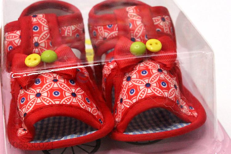 Factory Sales Baby Sandals Baby Comfortable Soft Toddler Shoes