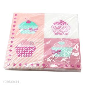 Bottom price 16.5*16.5cm exquisite hotel paper napkins