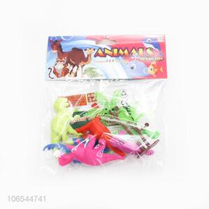 Hot Sale Plastic Colorful Growing Animals Set